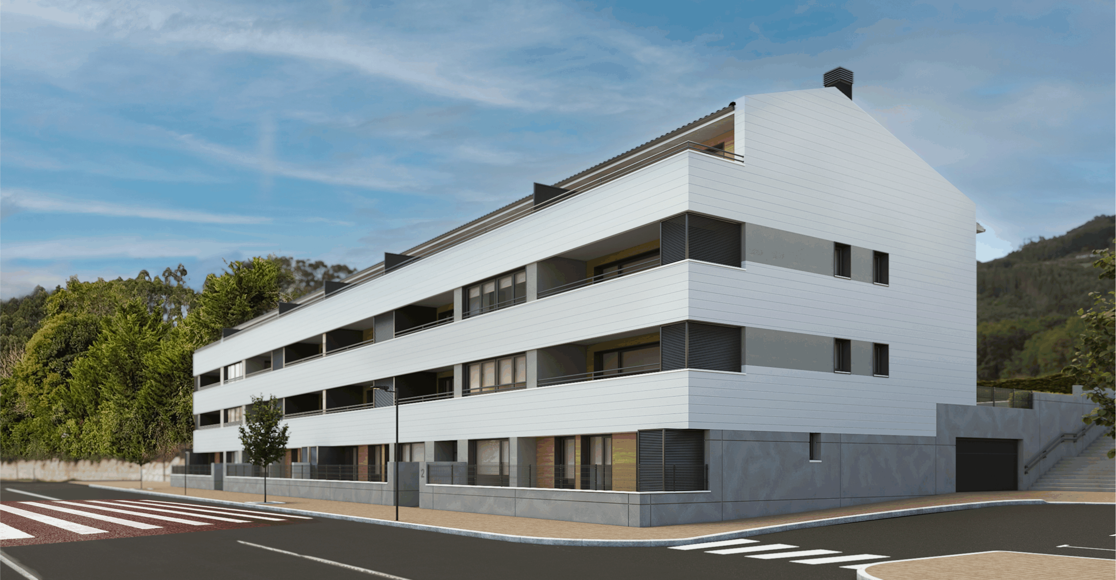 Edificio de Viviendas en Bº Aldai, Fruiz